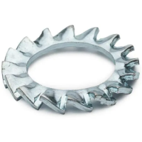 Шайба М18 DIN 6798 / ГОСТ 10463-81 форма А оцинкованная сталь